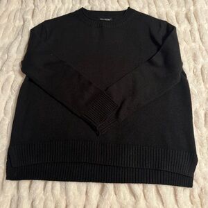 Banana Republic Black Crewneck Sweater
